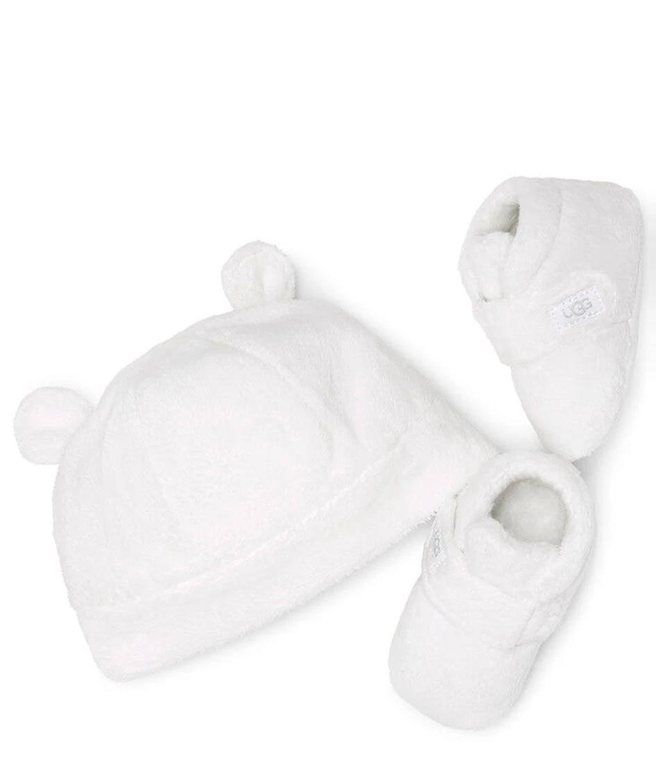 Ugg Infants Bixbee And Beanie Blanc De Blanc â Image 2