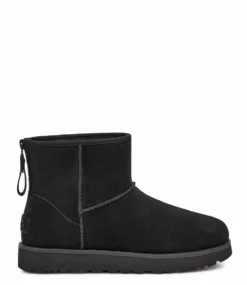 Ugg Classic Mini Logo Zip Black