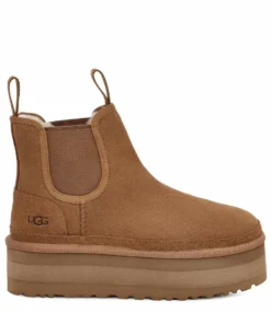 Ugg W Neumel Platform Chelsea Chestnut