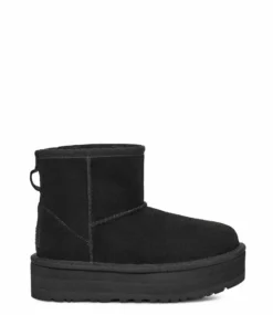 Ugg Kids Classic Mini Platform Black