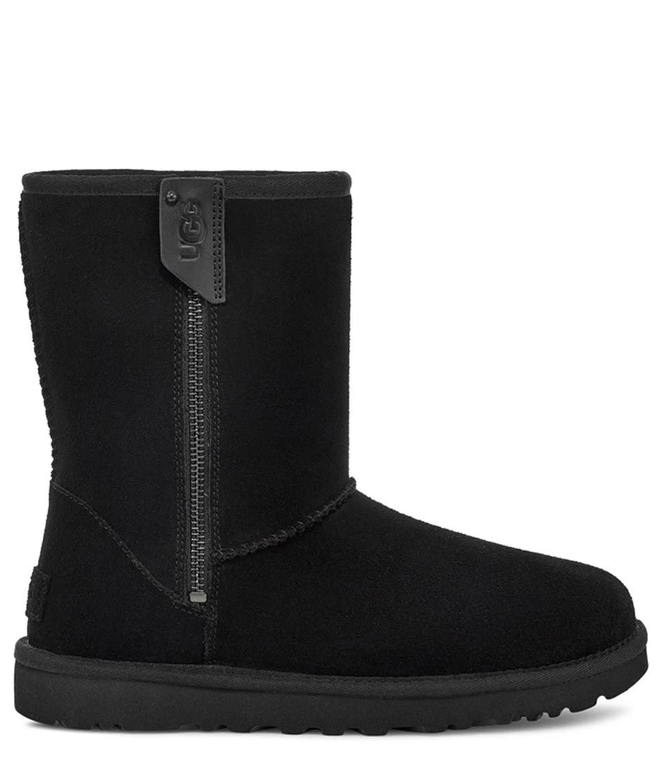 Ugg W Classic Short Bailey Zip Black