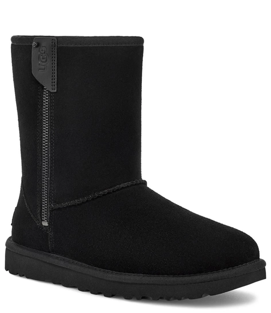 Ugg W Classic Short Bailey Zip Black â Image 2