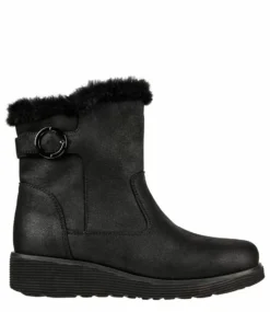 Skechers Keepsakes Wedge-Comfy Winter Black Black