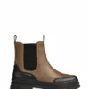 Liewood Faith Leather Chelsea Boot Pecan