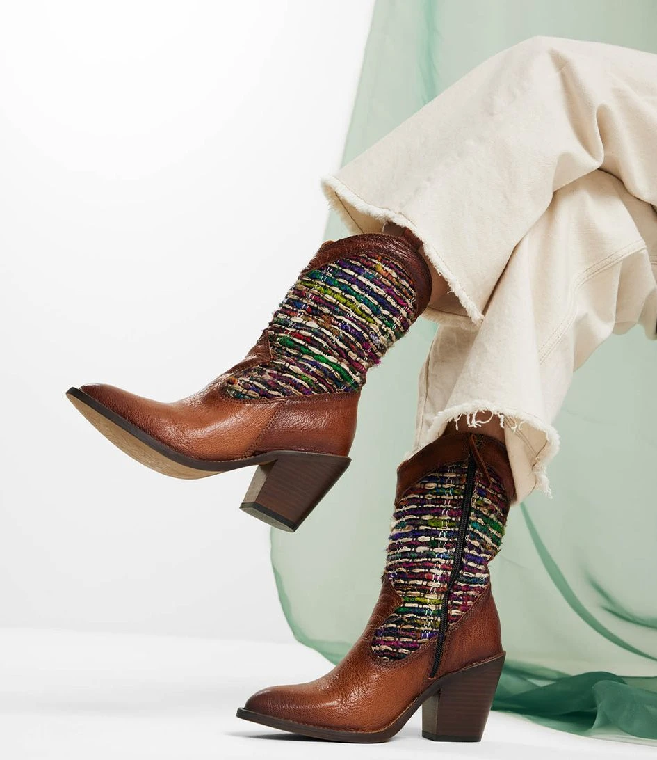 Lazamani Booties Cognac â Image 2