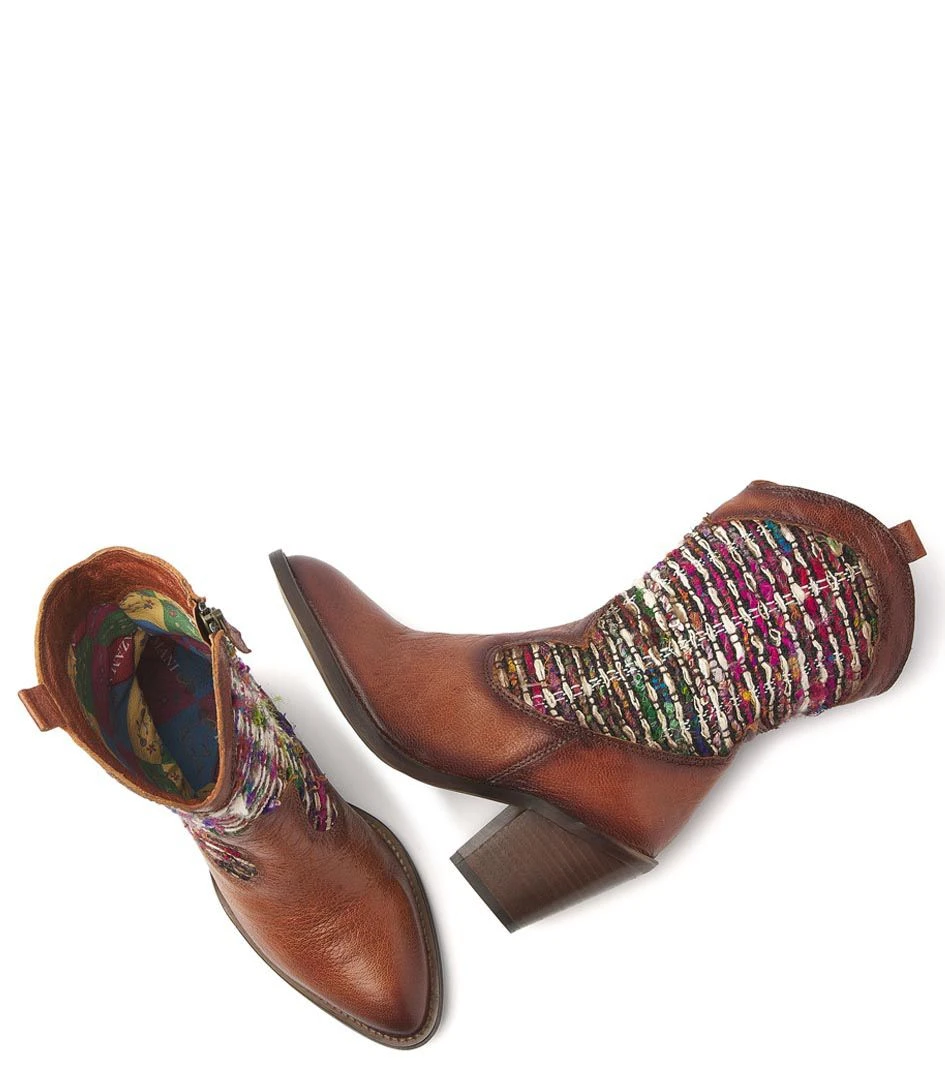 Lazamani Booties Cognac â Image 5