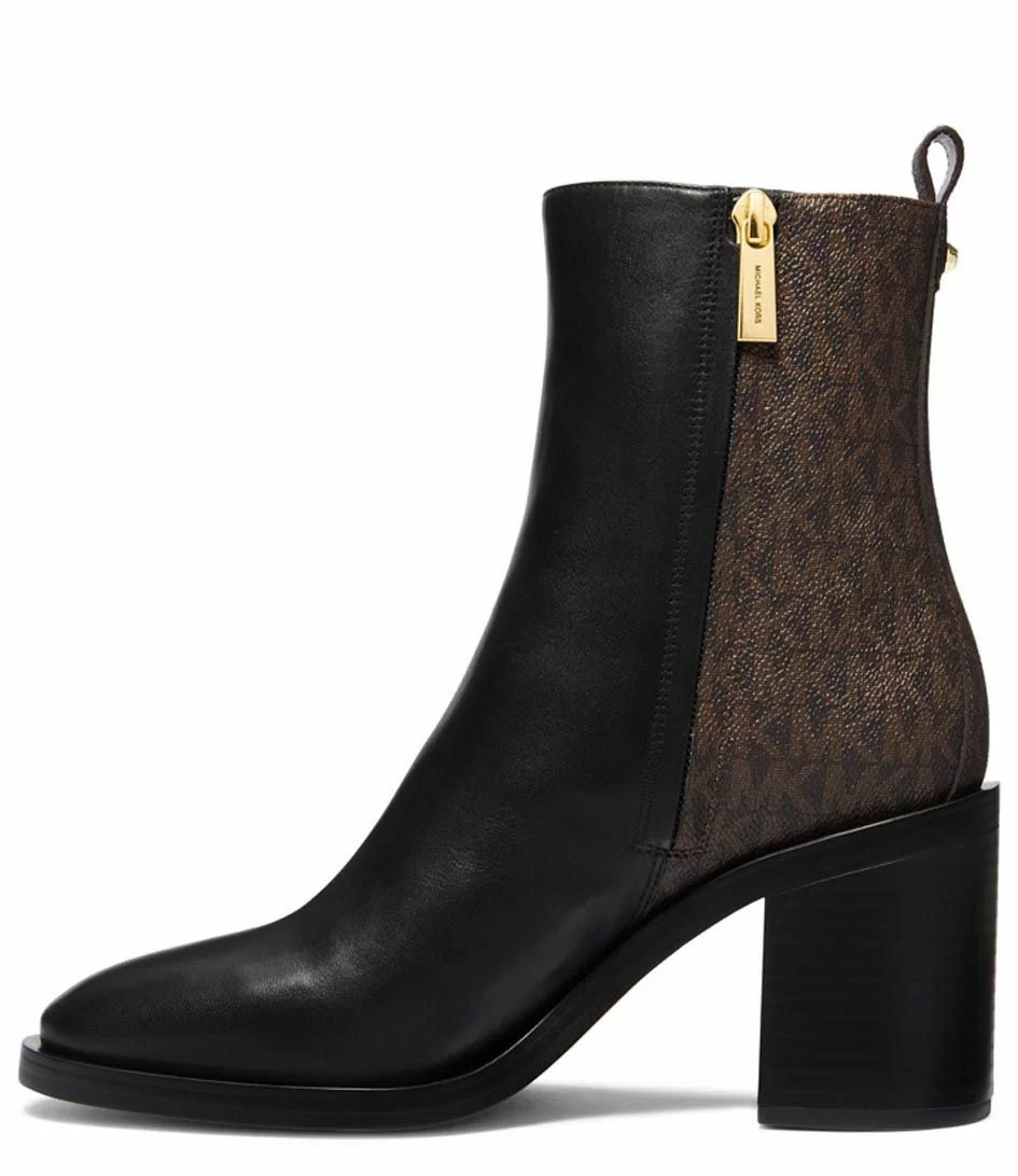 Michael Kors Regan Mid Bootie Black Brown â Image 3