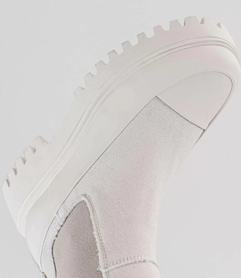 Bronx Groov Y Ankle Boot Off White â Image 3