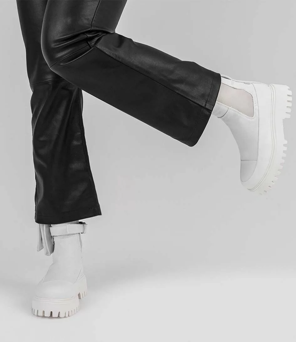 Bronx Groov Y Ankle Boot Off White â Image 5