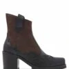 Lazamani Ankle Boots Brown