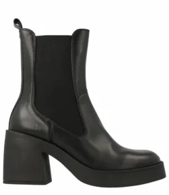 Women Plateau Chelsea Black Nappa