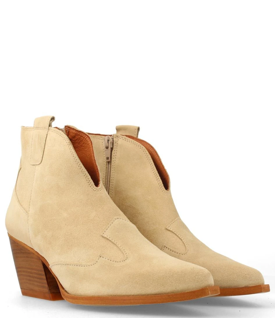 Western Low Beige Suede – Image 3