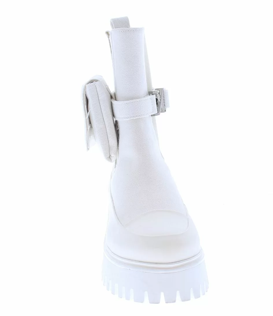 Bronx Groov Y Ankle Boot Off White â Image 6