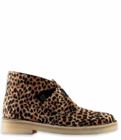 Clarks Originals Desert Boot Women Leopard PRT Pony