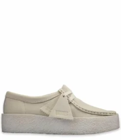 Clarks Originals Wallabee Cup Women White Nubuck