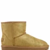 Colors Of California Boot In Glitter Suede Camel