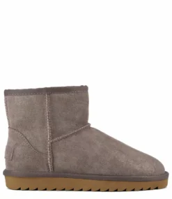 Colors Of California Boot In Glitter Suede Taupe
