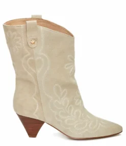 Fabienne Chapot Josie Boots Cream White