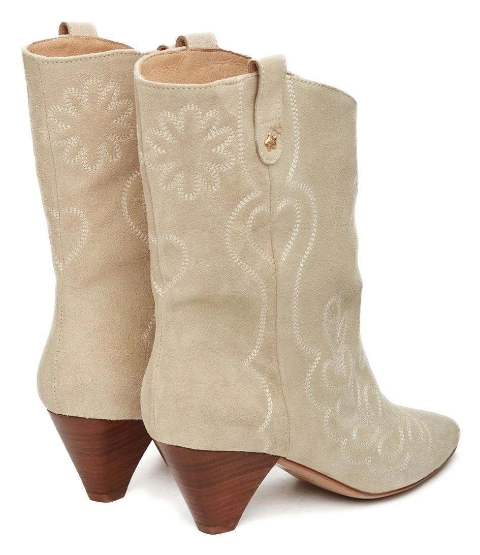 Fabienne Chapot Josie Boots Cream White – Image 4