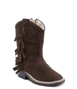 Ruffle Tan Mini Brown