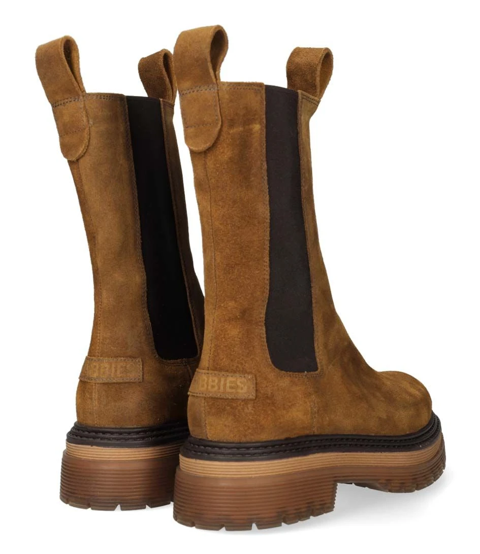 Chelsea Ankle Boot Waxed Suede Warm Brown â Image 4