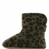 Baby Soft Green Leopardo