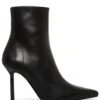 Steve Madden Iyanna Bootie Black Leather