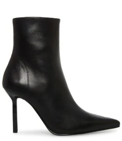 Steve Madden Iyanna Bootie Black Leather