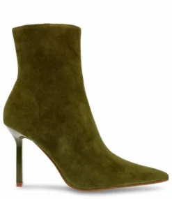 Steve Madden Iyanna Bootie Olive Suede