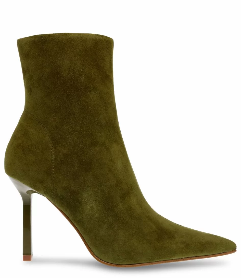 Steve Madden Iyanna Bootie Olive Suede