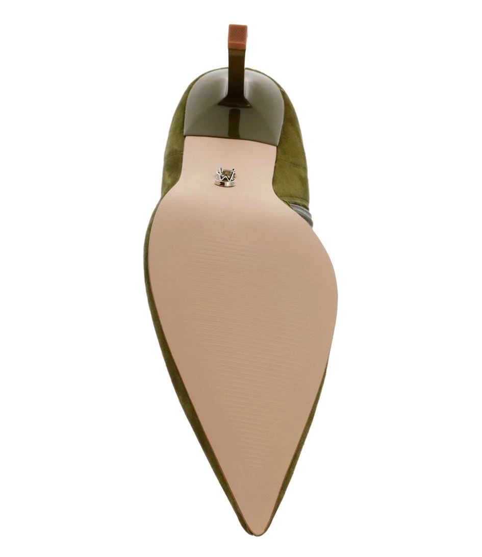 Steve Madden Iyanna Bootie Olive Suede â Image 6