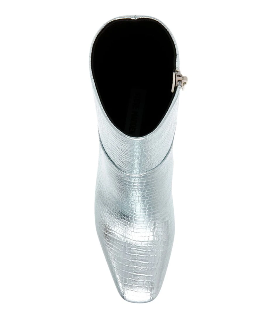 Steve Madden Aisha Bootie Silver Croco â Image 6