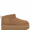 Ugg W Classic Ultra Mini Platform Chestnut