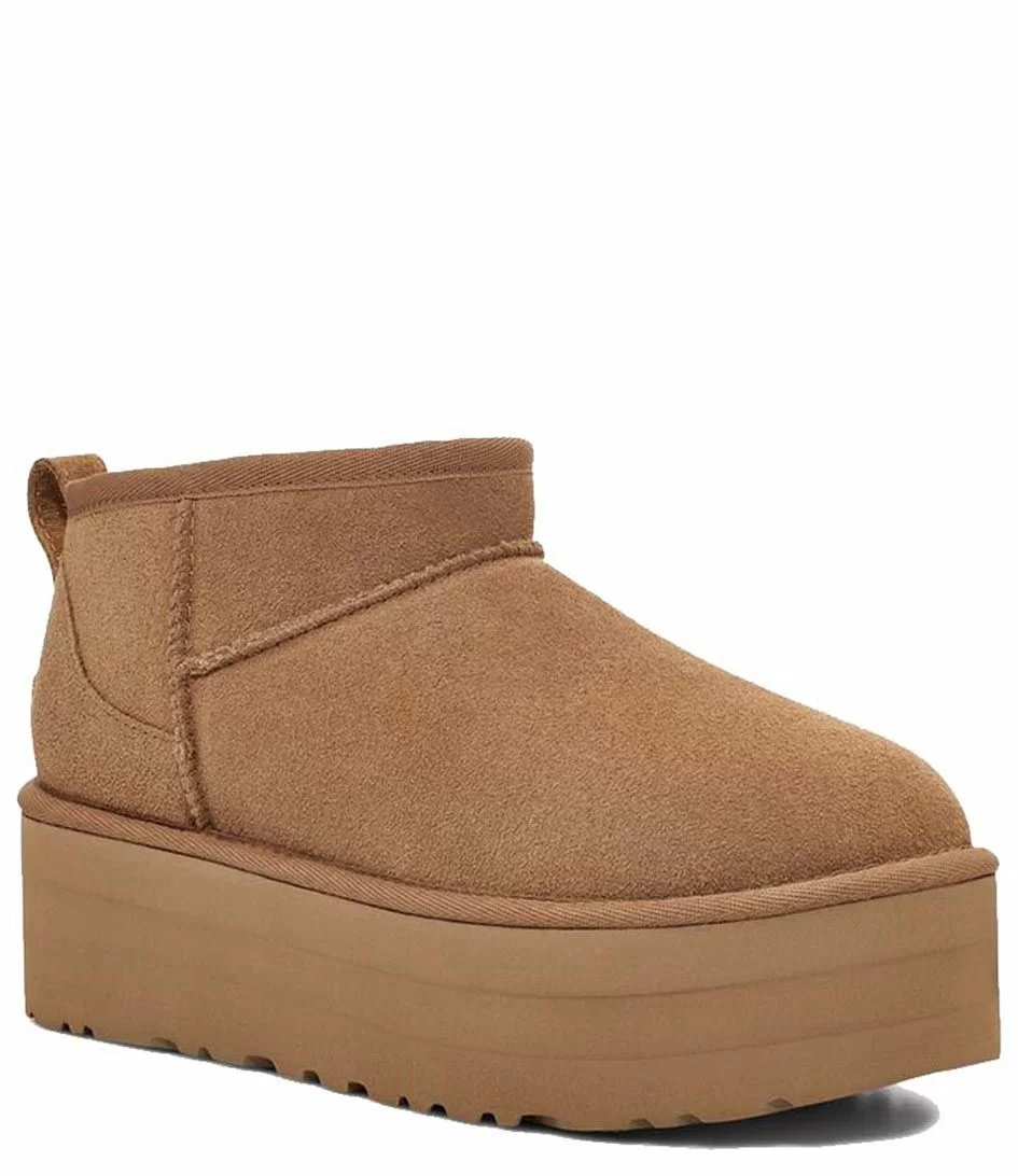 Ugg W Classic Ultra Mini Platform Chestnut – Image 3