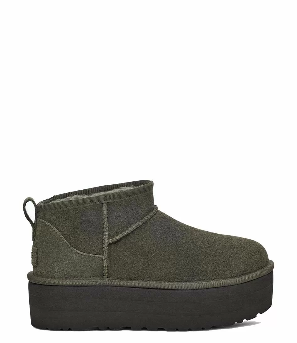 Ugg W Classic Ultra Mini Platform Forest Night