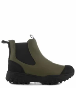 Woden Magda Track Waterproof Dark Olive