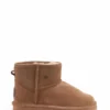 Warmbat Wallaby Kids Suede Cognac