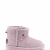 Warmbat Wallaby Kids Suede Boot Mauve
