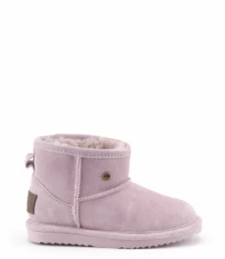 Warmbat Wallaby Kids Suede Boot Mauve
