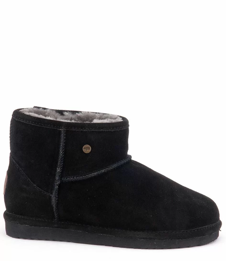 Warmbat Wallaby Women Suede Black
