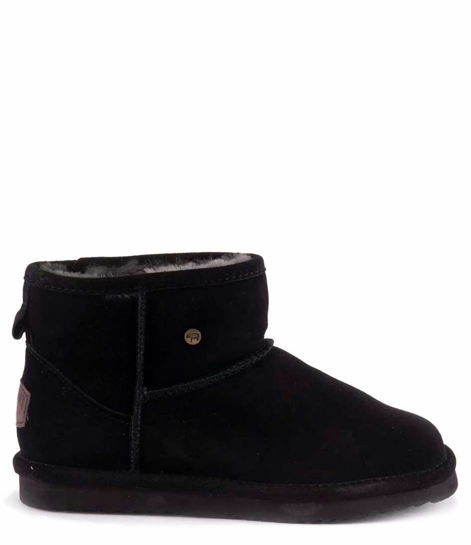 Warmbat Wallaby Men Suede Black