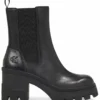 Calvin Klein Chunky Heeled Chelse Triple Black