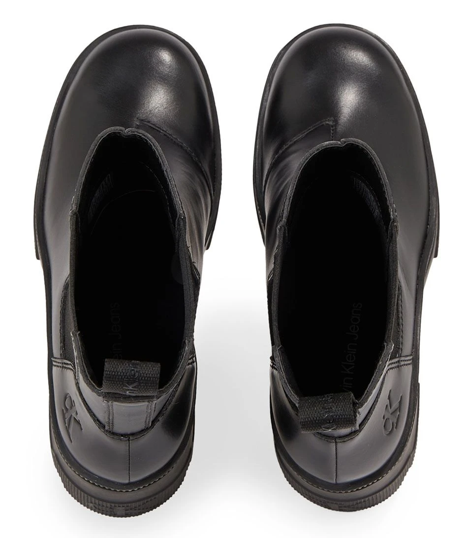 Calvin Klein Chunky Heeled Chelse Triple Black â Image 4