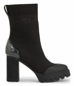 Calvin Klein Platform Knit Sock K Triple Black