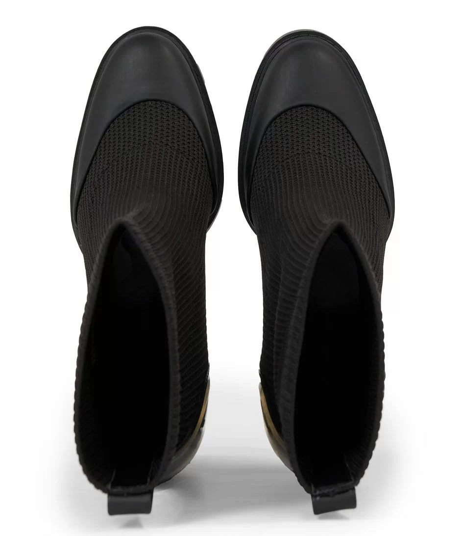 Calvin Klein Platform Knit Sock K Triple Black – Image 4
